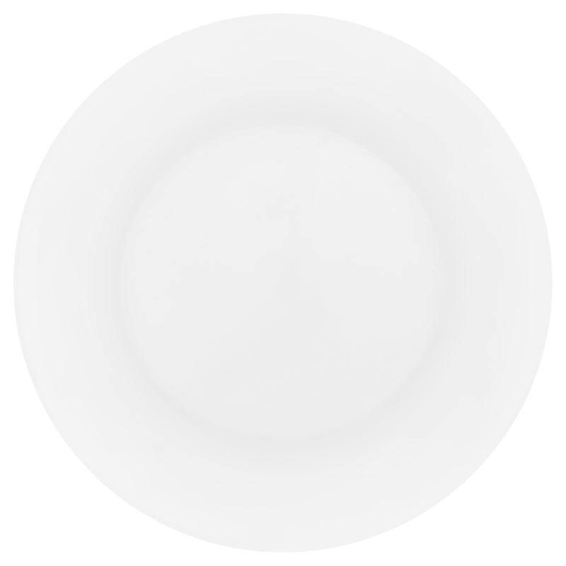 Corelle White Glass Winter Frost White Luncheon Plate 8-1/2 in. D 1 pk