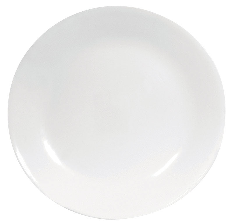 PLATE LARGE WHITE
