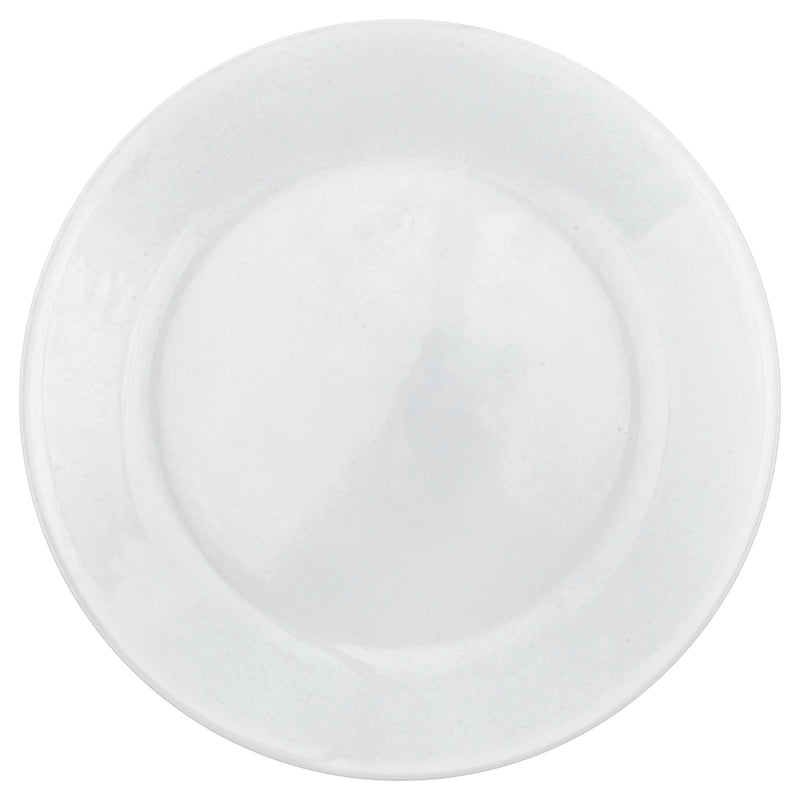 Corelle White Glass Winter Frost White Dinner Plate 10-1/4 in. D 1 pk