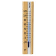 WOOD WALL THERMOMETER