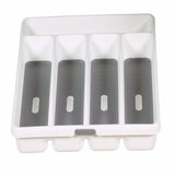 Madesmart 2 in. H X 11 in. W X 13 in. D Plastic Silverware Tray