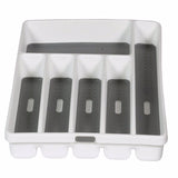Madesmart 2 in. H X 13 in. W X 16 in. D Plastic Silverware Tray