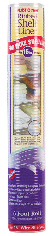 SHELF LINER15.5"X6'CLR