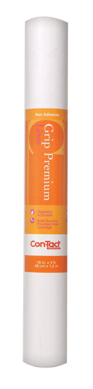 LINER 18"X4' SOLID WHITE