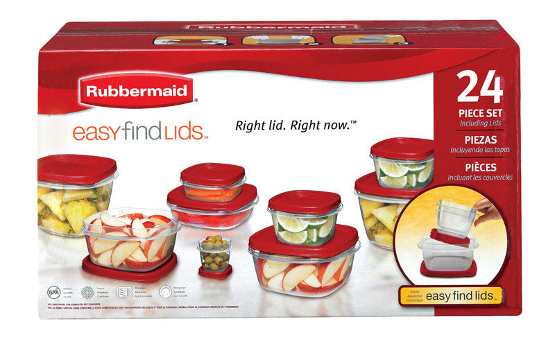 EASY FIND LID 24PC SET