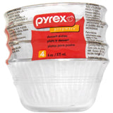CUP CUSTARD PYREX6OZ PK4