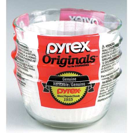 Pyrex 4 in. W X 4 in. L Custard Cups Clear 4 pk
