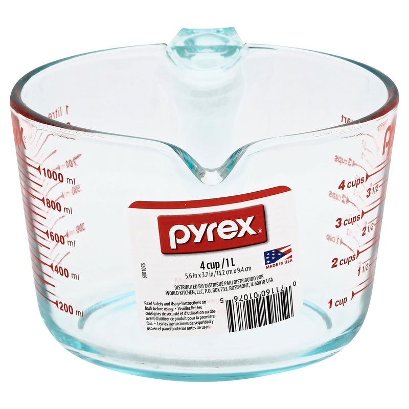 Pyrex 32 oz Glass Clear Measuring Cup