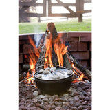 Lodge Logic Cast Iron Dutch Oven 12 in. 6 qt Black