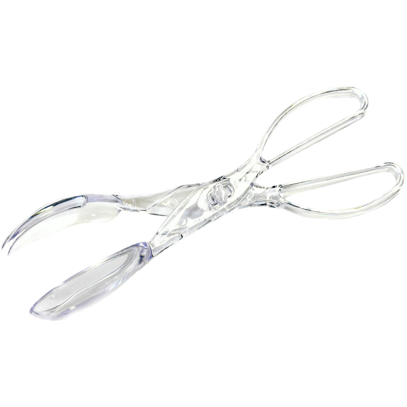 SALAD TONGS 11.25" CLR