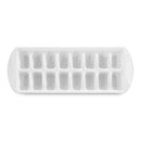 Sterilite White Polypropylene Ice Cube Tray
