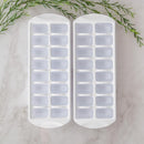 Sterilite White Polypropylene Ice Cube Tray