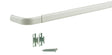 CURTAIN ROD HD 18-28 WHT