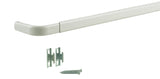 CURTAIN ROD HD 18-28 WHT