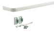 CURTAIN ROD DBL 48-86WHT