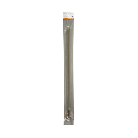 Kenney Brass Brass Curtain Rod 28 in. L X 48 in. L
