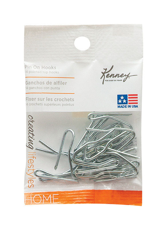 PIN-ON HOOK HDUTY ZINC