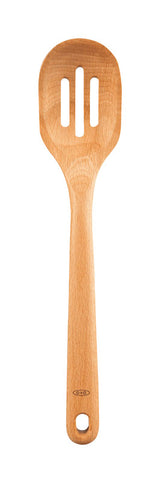 SPOON SLOTTED WOOD OXO