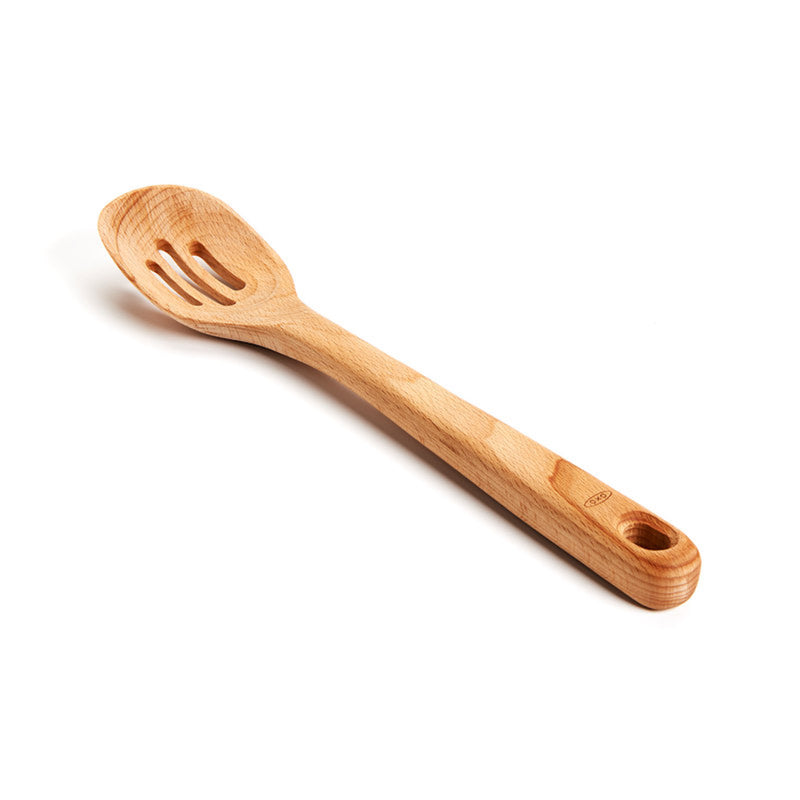 OXO Good Grips Wood Beechwood Slotted Spoon