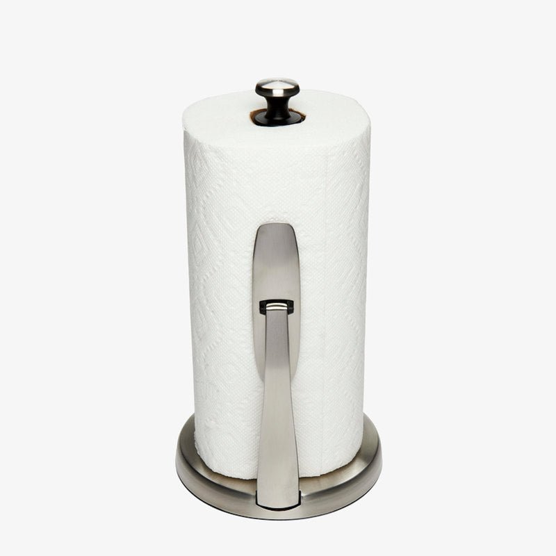 OXO Good Grips Stainless Steel Paper Towel Holder 14 in. H X 7 in. W X 7 in. L