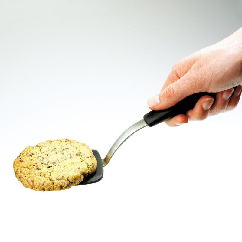 OXO Good Grips Silver/Black Silicone/Stainless Steel Cookie Spatula