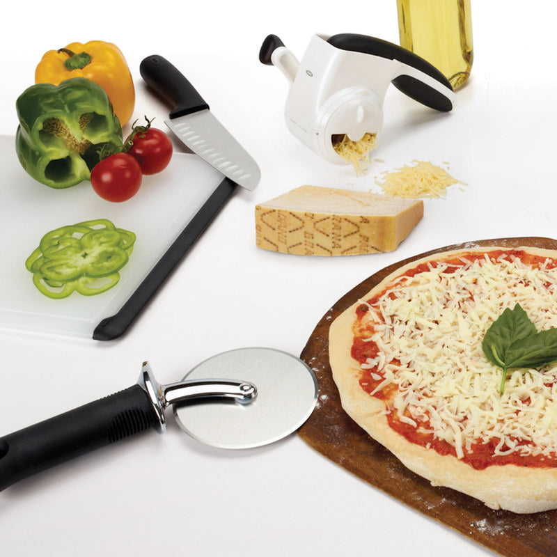 OXO Good Grips Silver/Black Stainless Steel Pizza Cutter