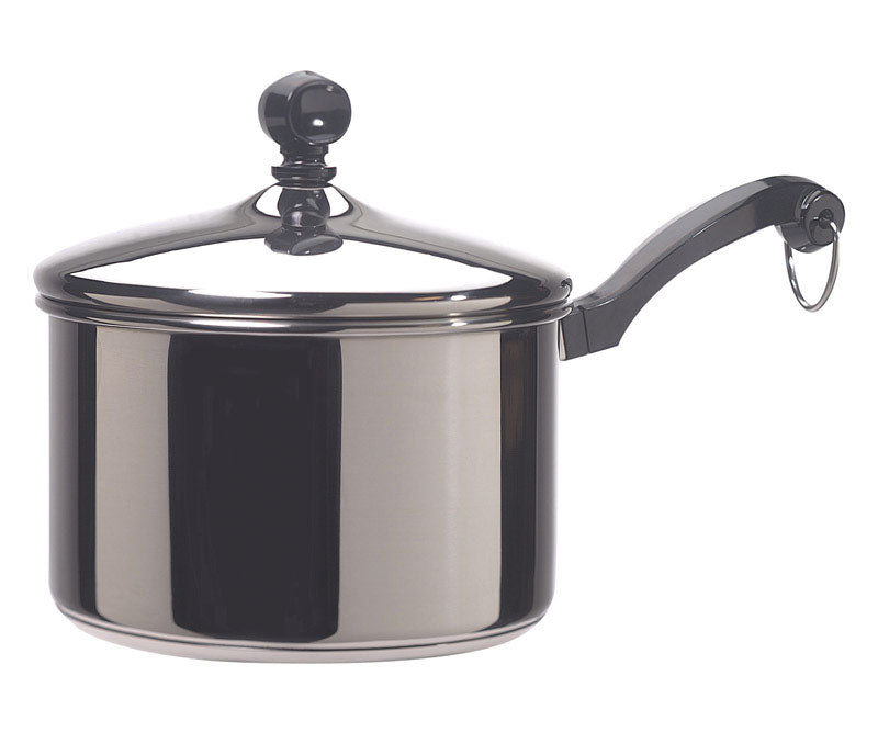 SAUCE PAN 2QT COVERED SS