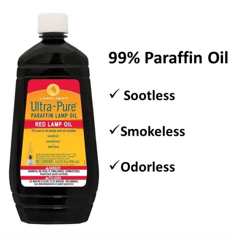 Lamplight Farms Ultra Pure Clean Burn Paraffin Oil Red 32 oz