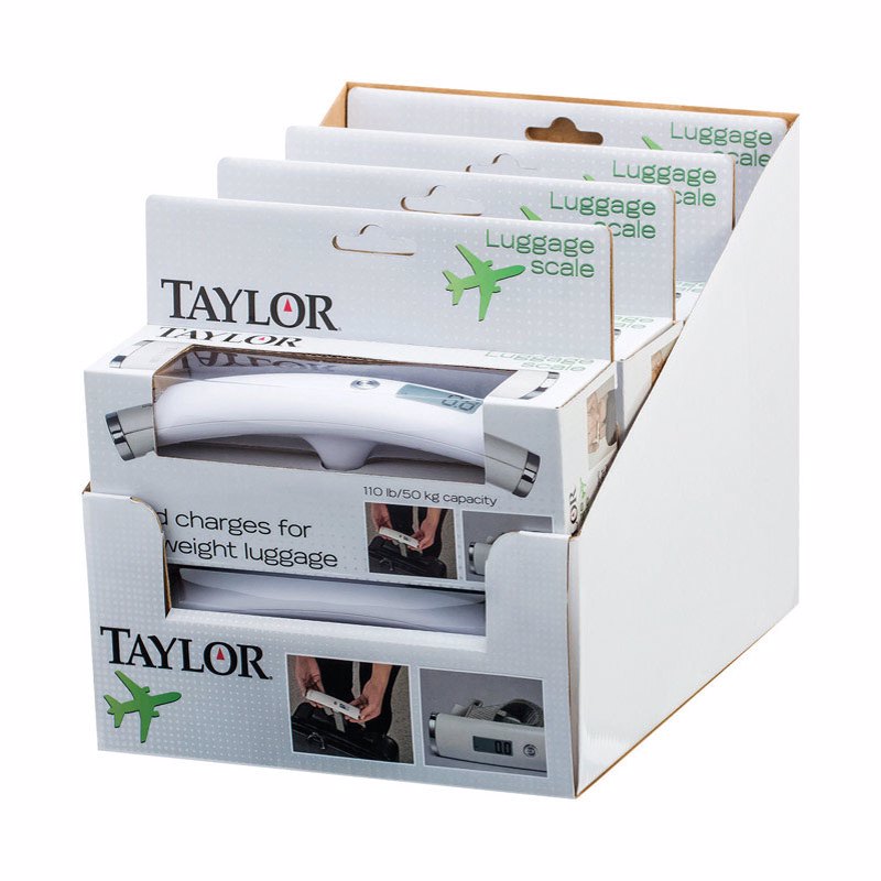 Taylor White Luggage Scale