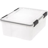 STORAGE BOX CLEAR 30QT