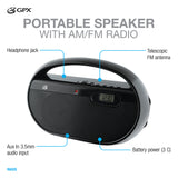 GPX Wireless Radio Radio 1 pk - Total Qty: 1; Each Pack Qty: 1