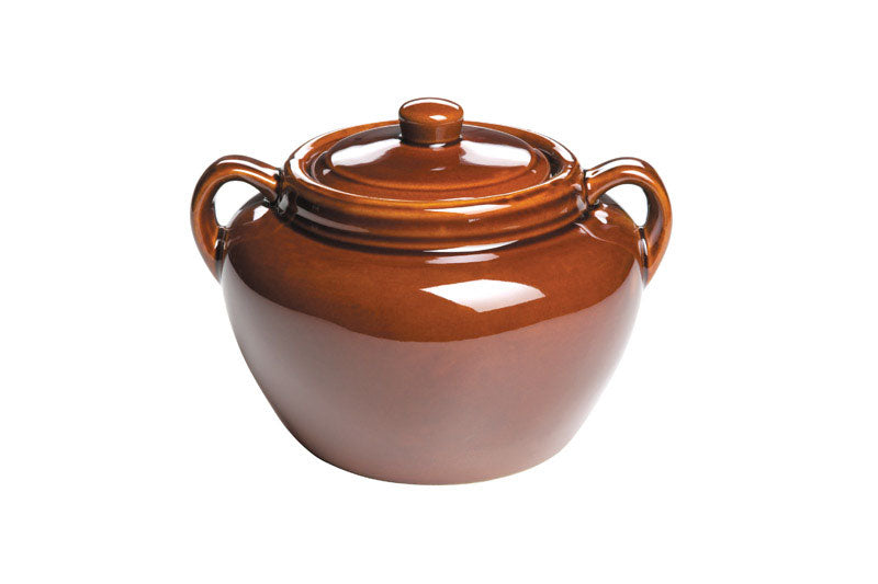 CERAMIC BEAN POT 3QT.