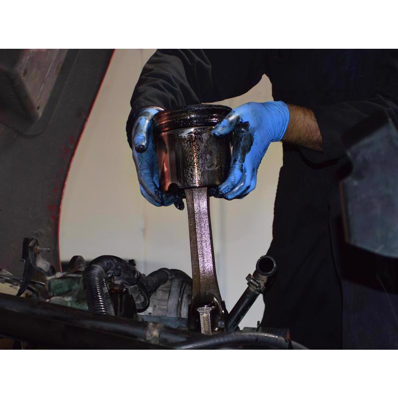 X3 Nitrile Disposable Gloves Large Blue Powder Free 100 pk