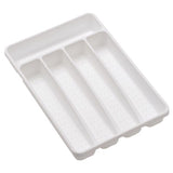 SILVERWARE TRAY WHITE