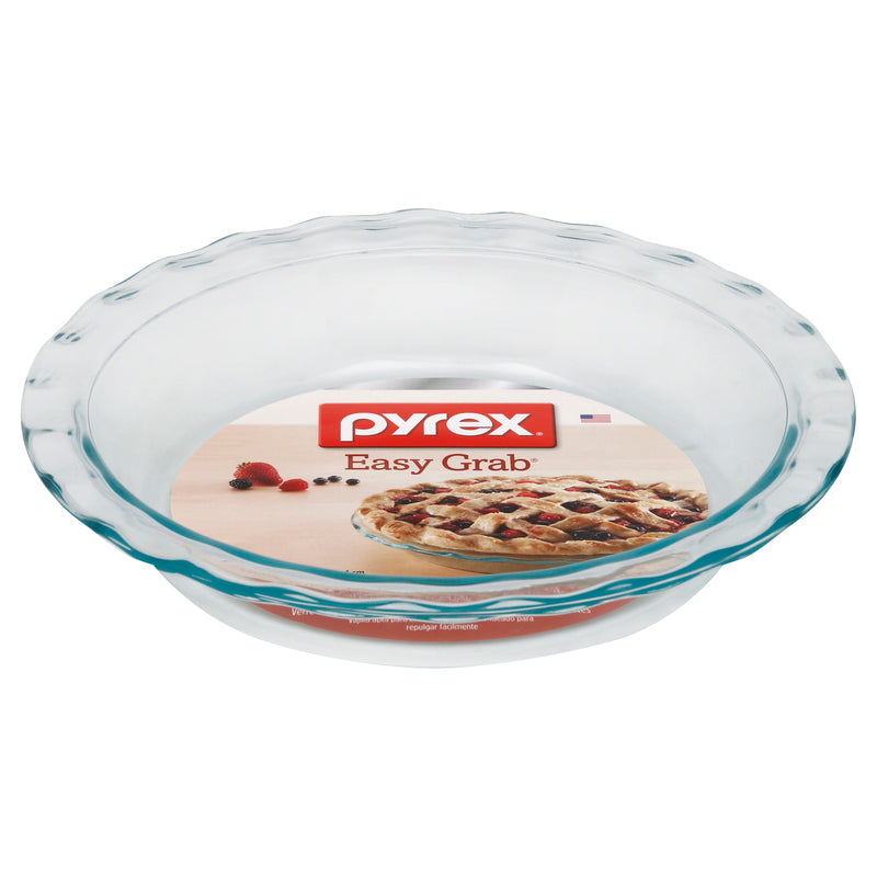 Pyrex 9.5 in. W X 9-1/2 in. L Pie Plate Clear