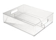 STORAGE BIN CLEAR 12"W