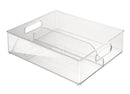 STORAGE BIN CLEAR 12"W