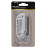 Taylor Tube Thermometer Plastic White 4 in.