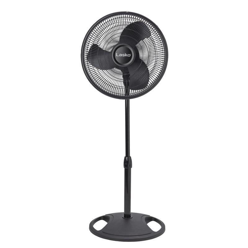 FAN OSCIL ADJ 3SPD16"BLK