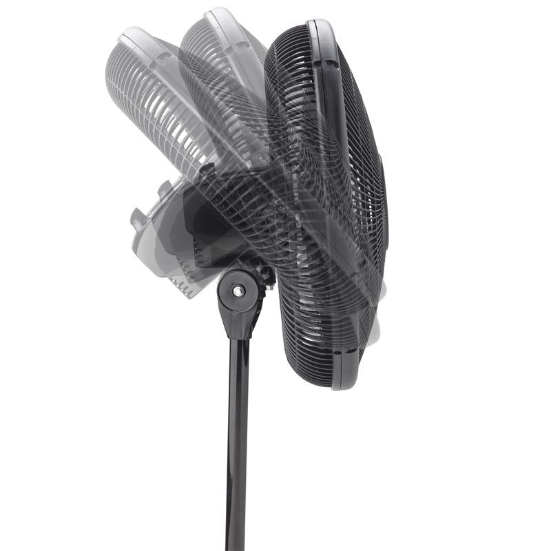 Lasko 47 in. H X 16 in. D 3 speed Oscillating Pedestal Fan