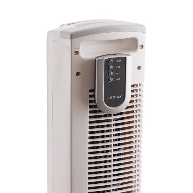 Lasko 36 in. H 3 speed Oscillating Tower Fan Remote Control