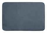 iDesign IDry 24 in. L X 18 in. W X 0.5 in. H Microfiber Drying Mat