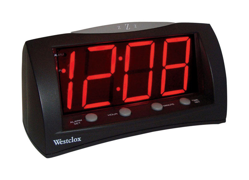 ALARM CLOCK 1.8" LED RED