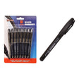 BLACK MARKERS 8PK