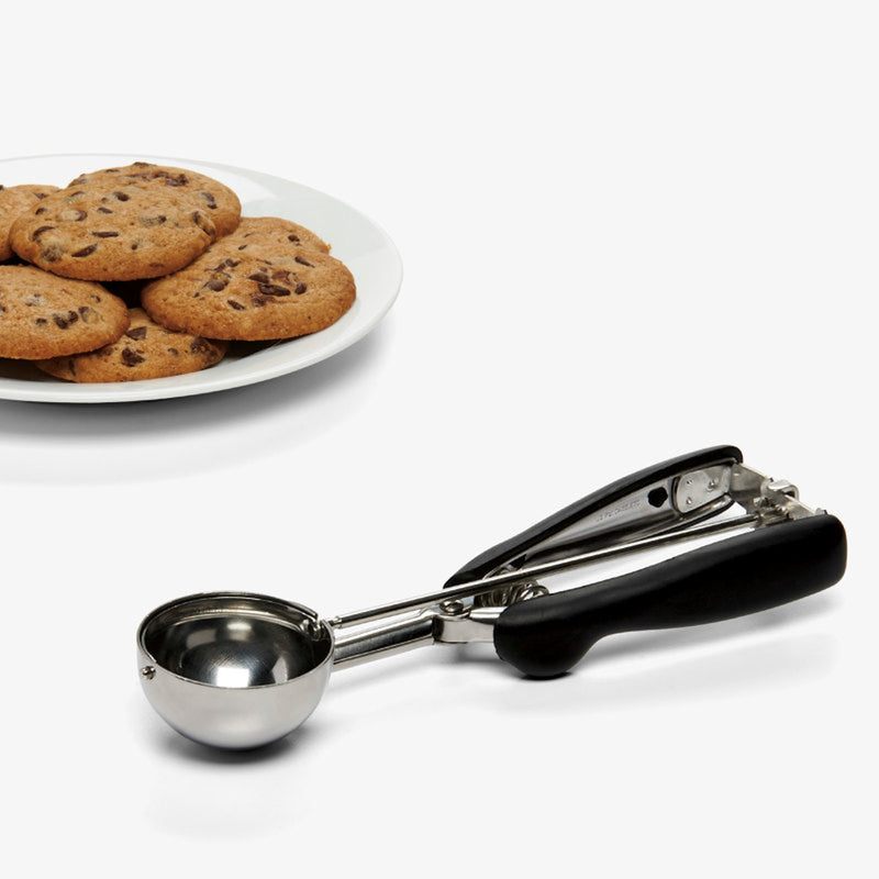 OXO Good Grips Black/Silver Stainless Steel Cookie Scoop