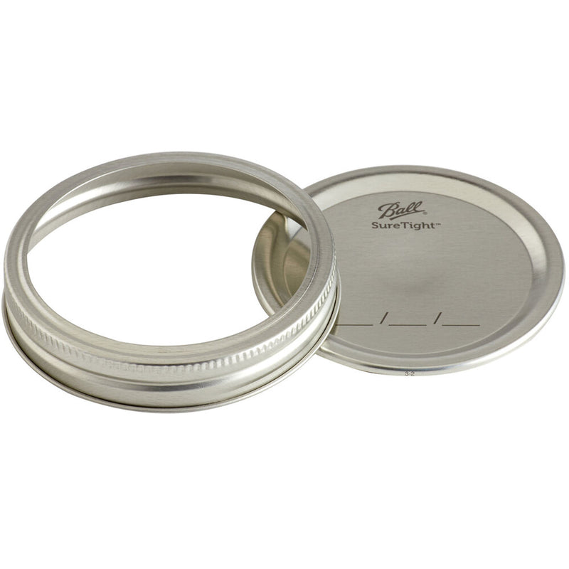 Ball Wide Mouth Canning Lids and Bands 12 pk