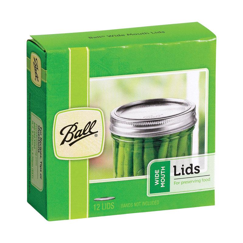 Ball Wide Mouth Canning Lid 12 pk