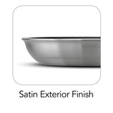 Tramontina Aluminum Fry Pan 10 in. Silver