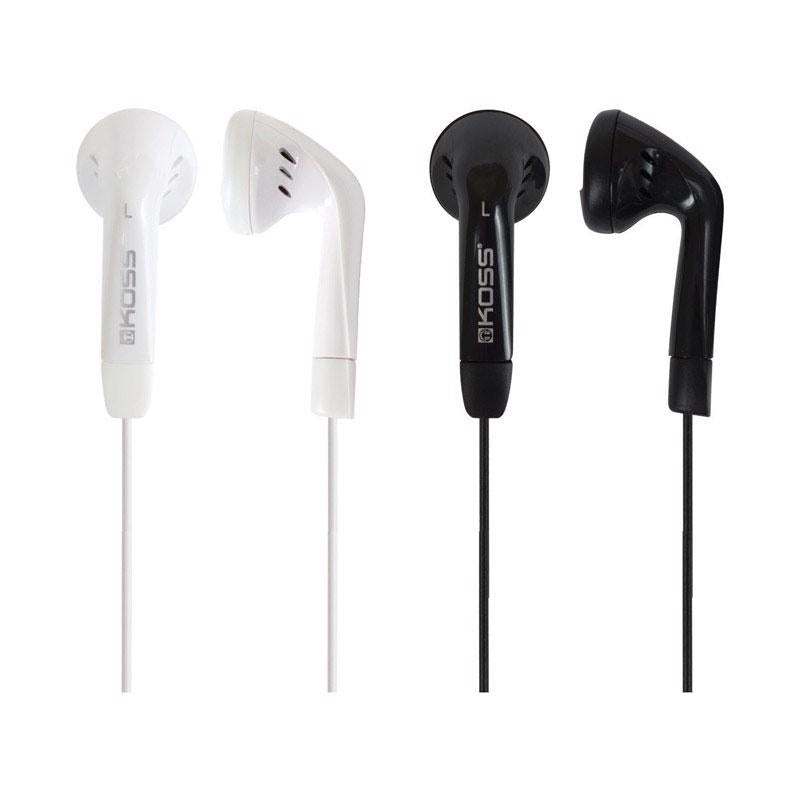 EARBUD ON-EAR WHT/BLK2PK