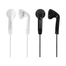 EARBUD ON-EAR WHT/BLK2PK